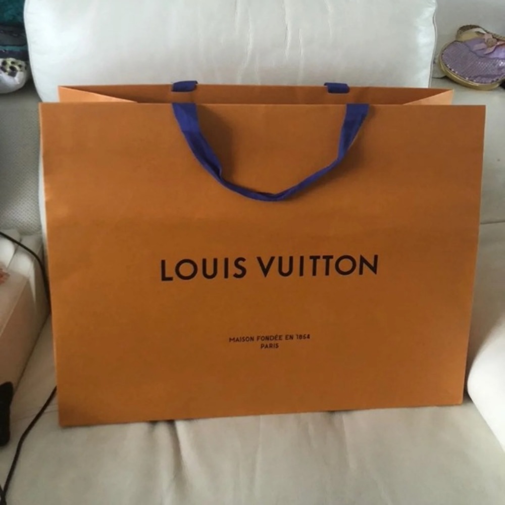 Louis Vuitton shopping bag